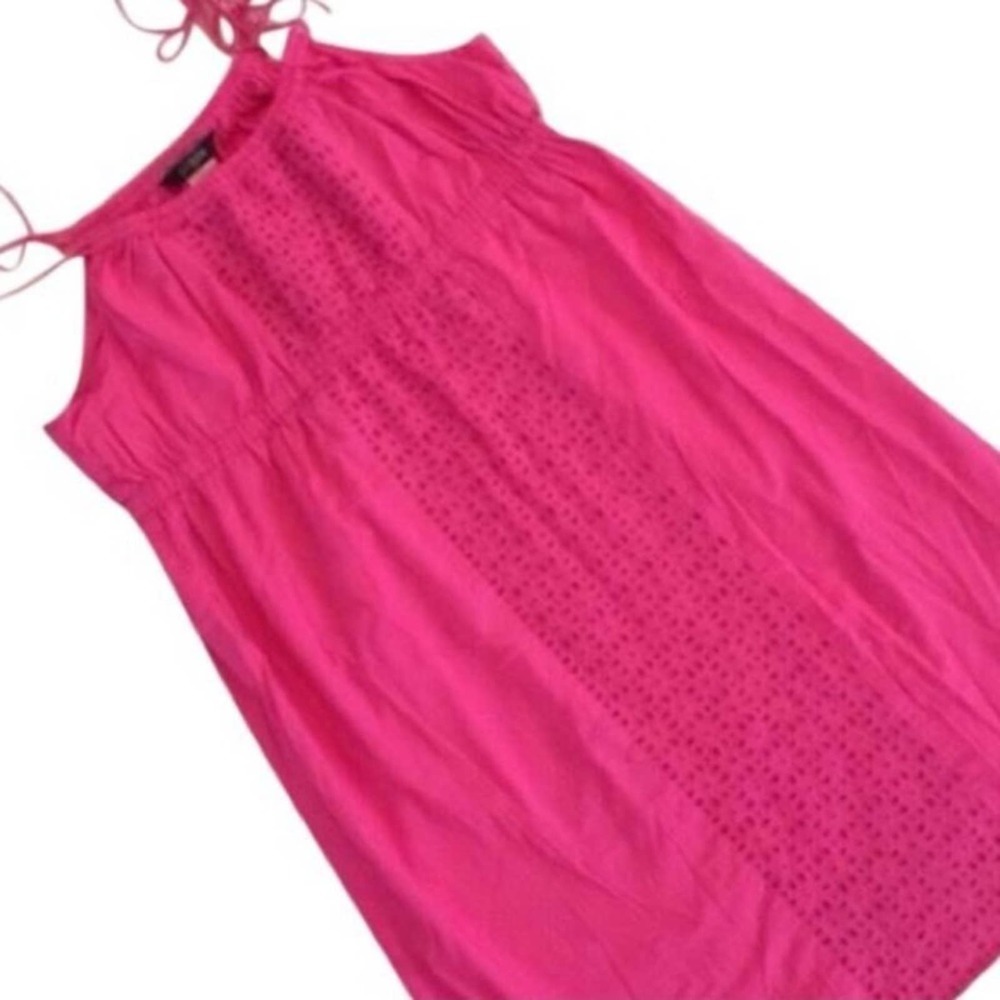 J CREW Empire Waist Eyelet Dress